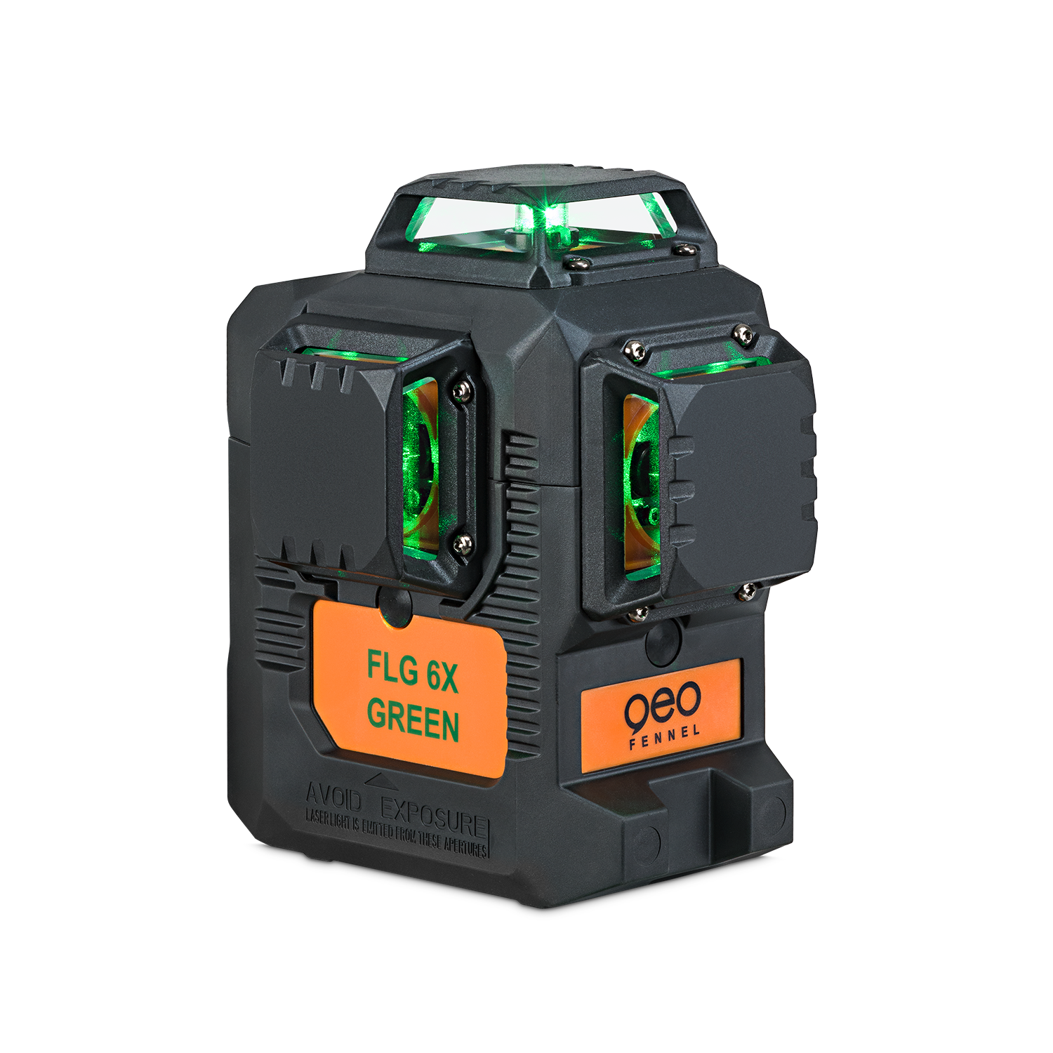 geo-fennel FLG 6X-GREEN  Kit 3x360° Multi lines Laser
