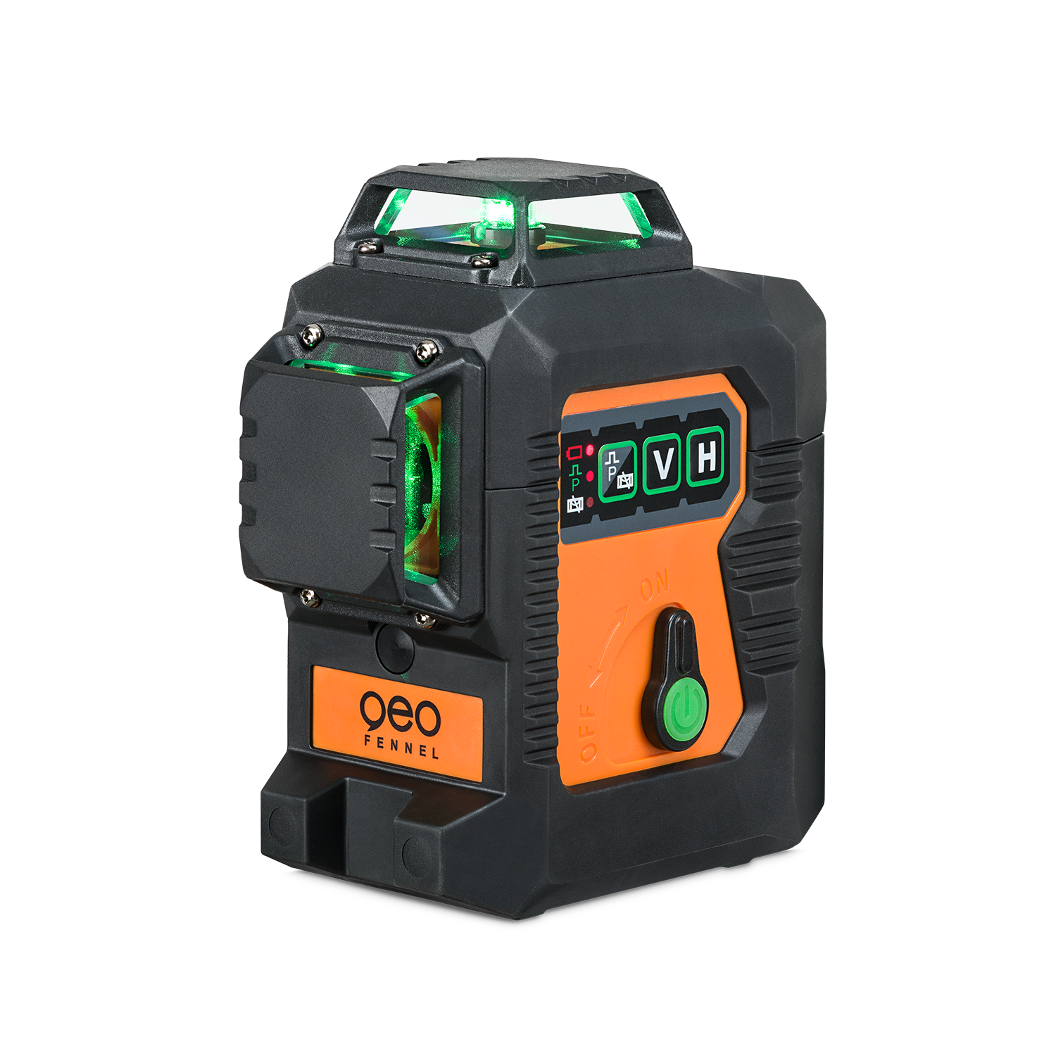 geo-fennel FLG 6X-GREEN  Kit 3x360° Multi lines Laser