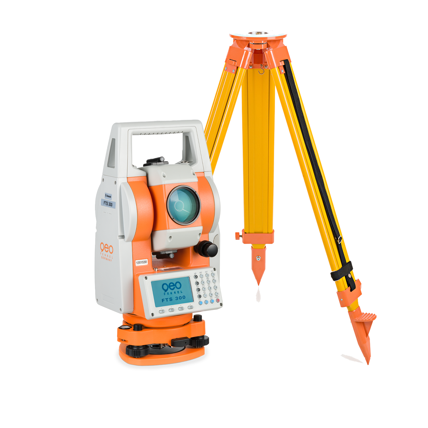 geo-FENNEL Total Station FTS 300-BT with Outdoor-Tablet, Software & FS 24-M W/S