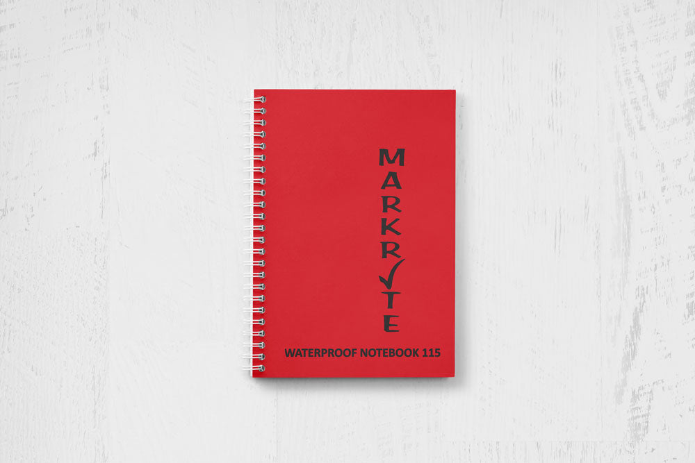 MarkRite BKS115 Lined Book A4 - Side Opening Notebooks