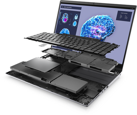 Shining 3D Dell Mobile Precision Workstation 7680 CTO