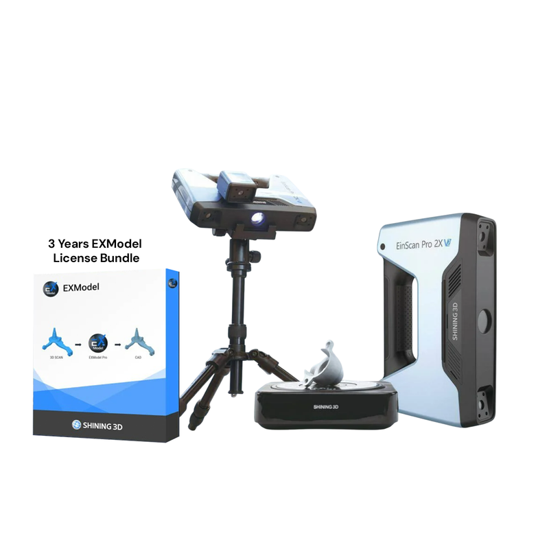 Shining 3D EinScan Pro 2X V2 with Industrial Pack with EXModel 3 Years license
