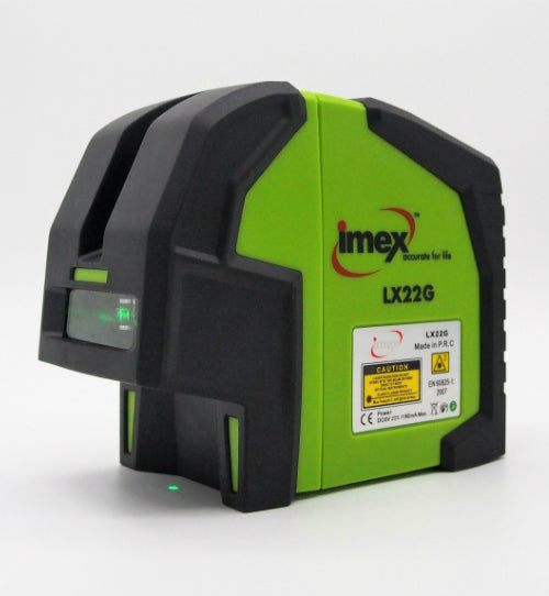 Imex LX22GS Green Beam Crossline Laser with 1.5m Elevator Tripod